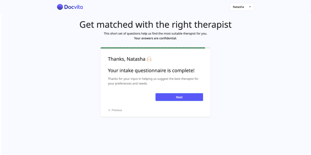 Match Right Therapist