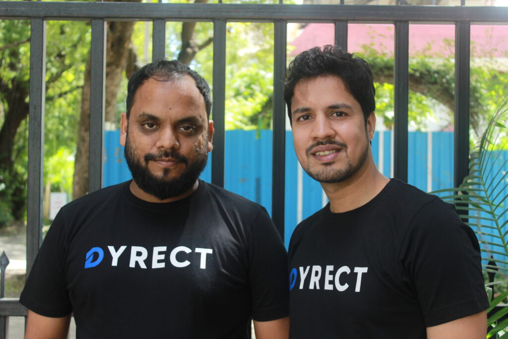Yogesh Miharia and Abhishek Agrawal - Co-Founders of Dyrect